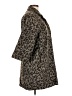 Atmosphere Animal Print Brown Coat Size 10 - photo 4