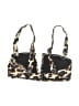 Miss Selfridge Animal Print Brown Swimsuit Top Size 4 - photo 2