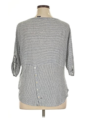 Adrienne Vittadini 3/4 Sleeve Top (view 2)