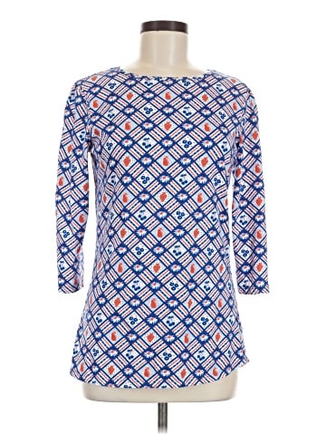 Blue Platypus 3/4 Sleeve T-Shirt (view 1)