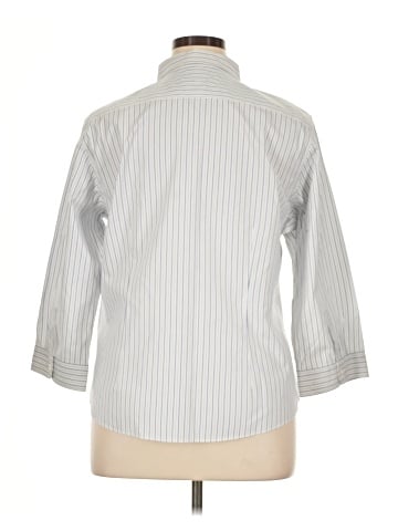 L.L.Bean 3/4 Sleeve Button-Down Shirt (view 2)