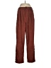 Madewell 100% Polyester Chevron-herringbone Brown Casual Pants Size 8 - photo 1