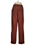 Madewell 100% Polyester Chevron-herringbone Brown Casual Pants Size 8 - photo 2