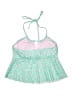 Decree Floral Green Swimsuit Top Size L - photo 2