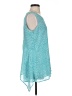 Fever 100% Polyester Teal Sleeveless Blouse Size S - photo 4