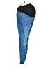 Isabel Maternity Color Block Blue Jeggings Size 8 - photo 4