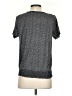 Faded Glory 100% Polyester Gray Short Sleeve Blouse Size 4 - photo 2