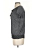 Faded Glory 100% Polyester Gray Short Sleeve Blouse Size 4 - photo 5