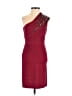 Herve Leger Burgundy Cocktail Dress Size XS (estimated) - photo 1