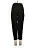 Mango Solid Black Casual Pants Size L - photo 2