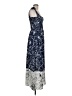 Roz & Ali Paisley Blue Cocktail Dress Size 8 - photo 4