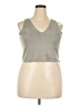 Missguided Gray Sleeveless Top Size 18 - photo 1