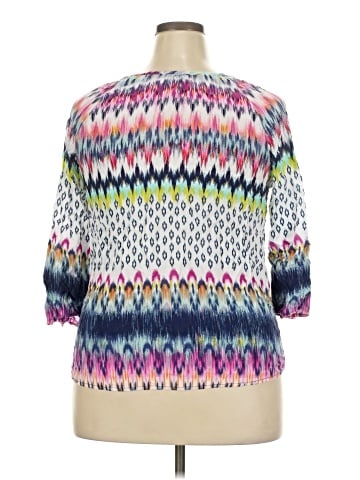 Como Vintage 3/4 Sleeve Blouse (view 2)