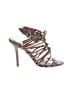 L.A.M.B. Silver Sandals Size 5 1/2 - photo 1