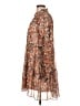 1.State Paisley Brown Casual Dress Size L - photo 5