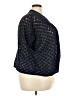 Catherines 100% Cotton Blue Cardigan Size 4X - photo 4