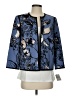 Kasper Print Blue Jacket Size 4 - photo 1