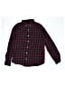 Janie and Jack 100% Cotton Plaid Red Long Sleeve Button-Down Shirt Size 10 - photo 1