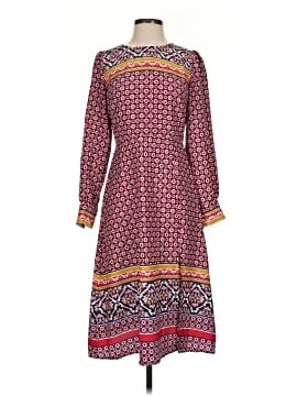 jacquard fit and flare dress Off Shoulder 2 Tone Midi In Navy Blush JOATEAY Deep Plunge Bra DM:16.5 The_Colour_Navy Its off