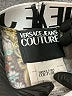 Versace Jeans Couture Print Black Athletic Shorts Size 4 - photo 3
