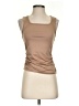 Unbranded Tan Sleeveless Top Size S - photo 1
