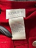 Koret 100% Polyester Red Jacket Size 6 - photo 3