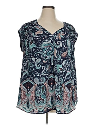 DR2 Short Sleeve Blouse (view 1)
