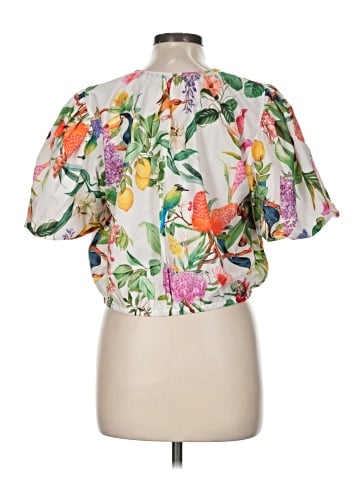Calypso St. Barth Short Sleeve Blouse (view 2)