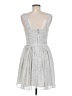 Armani Exchange 100% Polyester Silver Gray Cocktail Dress Size 6 - photo 2