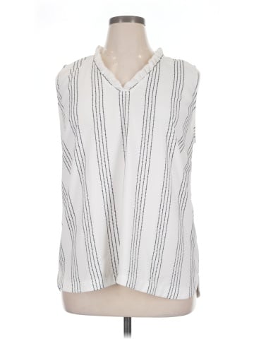 Ann Taylor Factory Sleeveless T-Shirt (view 1)