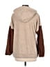 Blu Pepper 100% Polyester Brown Zip Up Hoodie Size M - photo 2