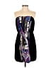 Single Graphic Black Cocktail Dress Size S - photo 1