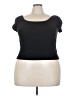 Lovesick Black Short Sleeve Top Size 3X (3) - photo 1