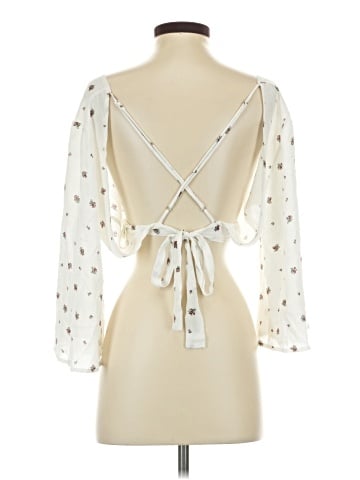 Honey Punch 3/4 Sleeve Blouse (view 2)