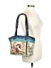 Anuschka 100% Leather Tropical Graphic Blue Leather Tote One size - photo 2