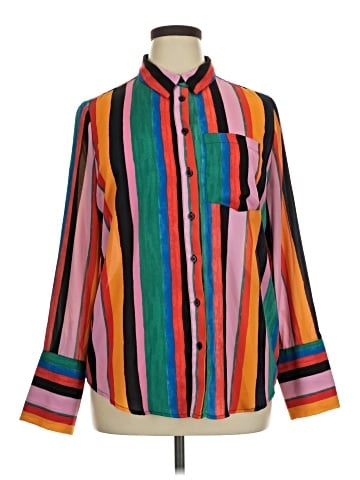 Who What Wear Long Sleeve Blouse (view 1)