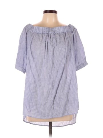 MICHAEL Michael Kors Short Sleeve Blouse (view 1)