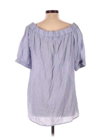 MICHAEL Michael Kors Short Sleeve Blouse (view 2)