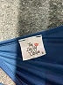 The ZigZag Stripe 100% Polyester Solid Blue Jumpsuit Size L - photo 4