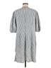 Chenault Stripes Gray Casual Dress Size M - photo 2