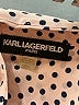 Karl Lagerfeld Paris 100% Polyester Polka Dots Ivory Sleeveless Blouse Size M - photo 7