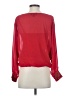 Iz Byer 100% Polyester Red Long Sleeve Blouse Size XS - photo 2