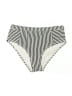 Splendid Stripes Ivory Swimsuit Bottoms Size S - photo 1