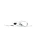 Liliana Metallic Silver White Flip Flops Size 8 - photo 1
