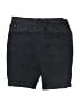 Jeans Solid Black Denim Shorts Size 18 - photo 2
