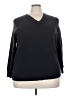 Lands' End Black Pullover Sweater Size 3X - photo 1