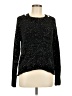 Mudd 100% Polyester Metallic Black Pullover Sweater Size M - photo 1