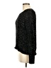 Mudd 100% Polyester Metallic Black Pullover Sweater Size M - photo 5