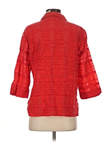 White Stag 3/4 Sleeve Button-Down Shirt (view 2)