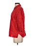 White Stag Red 3/4 Sleeve Button-Down Shirt Size S - photo 5